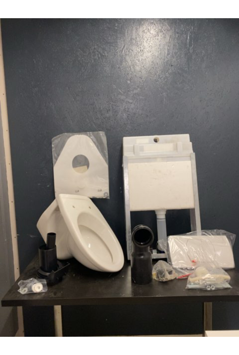 Pack Plieger væghængt toilet
